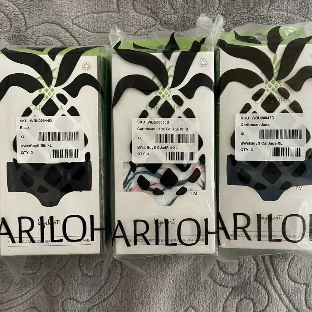 NWT Bamboo boy shorts. 3-3 packs. 9 pairs total. - Picture 6 of 10